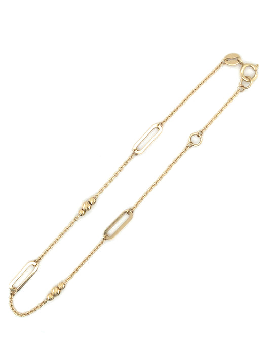 Armband 585/-Gelbgold