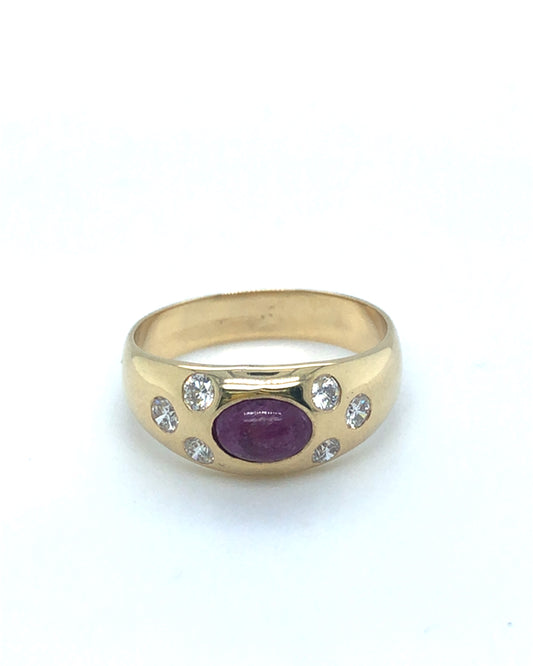 585/- Brillantring