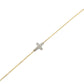 Armband 585/-Gold Kreuz