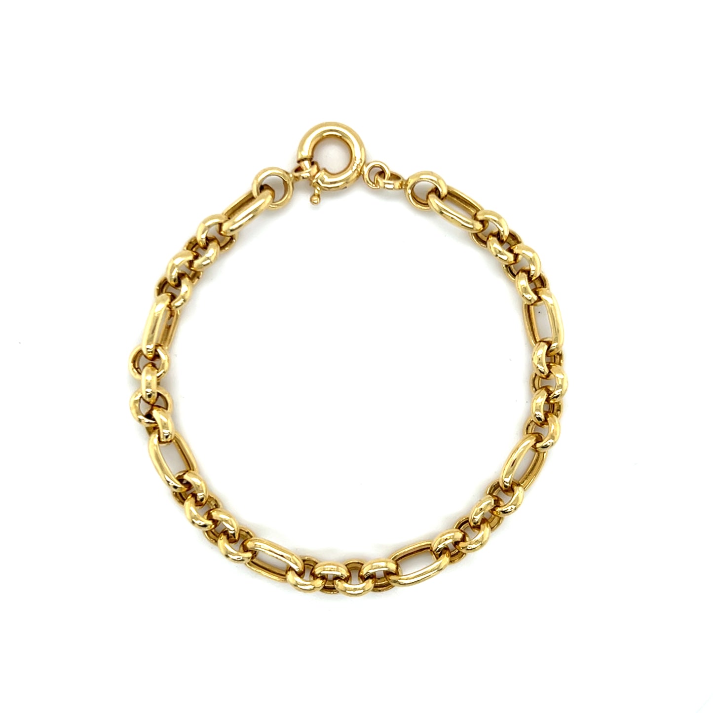 Unisex Armband 585 Gold – elegantes Goldarmband für Damen und Herren – Juwelier Zero Meile Hamburg
