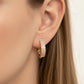 585 Gold Huggie Creolen 11 mm mit Zirkonia – Damen & Unisex Ohrringe