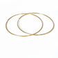 585 Gold Creolen 60 mm – Große Damen & Unisex Ohrringe