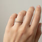 Ring 585 Gelbgold mit Zirkonia – Gedrehter Pavé Ring