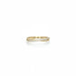 Ring 585 Gelbgold mit Zirkonia – Gedrehter Pavé Ring