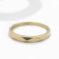 Ring 585 Gelbgold facettiert – Geometrischer Damenring