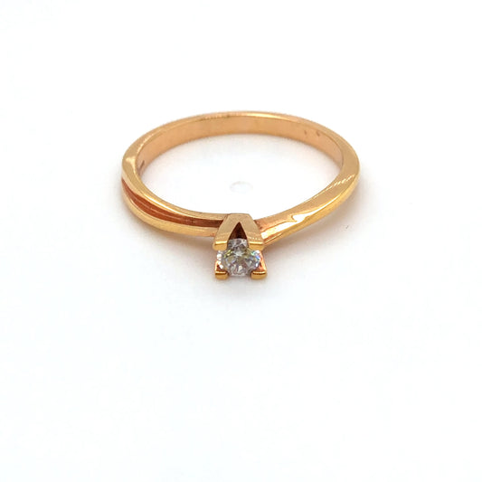 Ring 585/-Rotgold