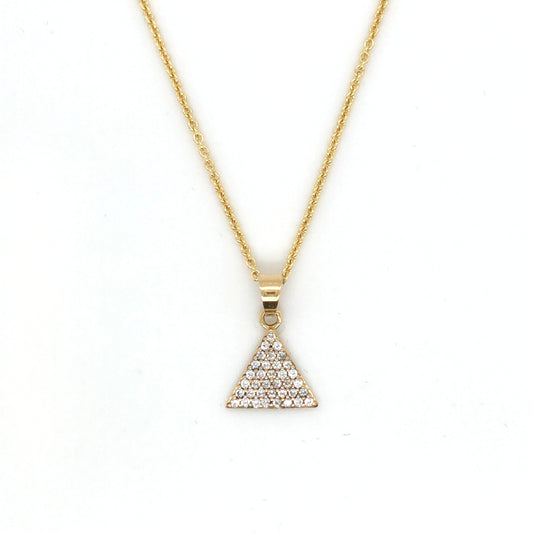 Kette 585/-Gold Dreieck