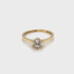 Ring 585/-Gelbgold Zirkonia
