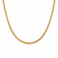 Unisex Veneziakette aus 585 Gelbgold in Frontansicht