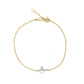 Armband 585/-Gold Kreuz