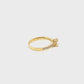Brilliantring 750/-Gelbgold
