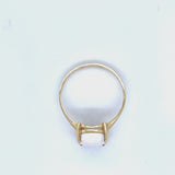 585-/Gold Opalring