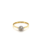 585-/Gold Solitärring