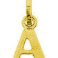 Buchstaben Anhänger 585/- Gelbgold