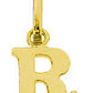 Buchstaben Anhänger 585/- Gelbgold