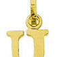 Buchstaben Anhänger 585/- Gelbgold