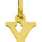 Buchstaben Anhänger 585/- Gelbgold