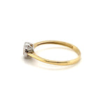 585-/Gold Solitärring
