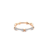 Ring 750/- Rotgold Brillanten