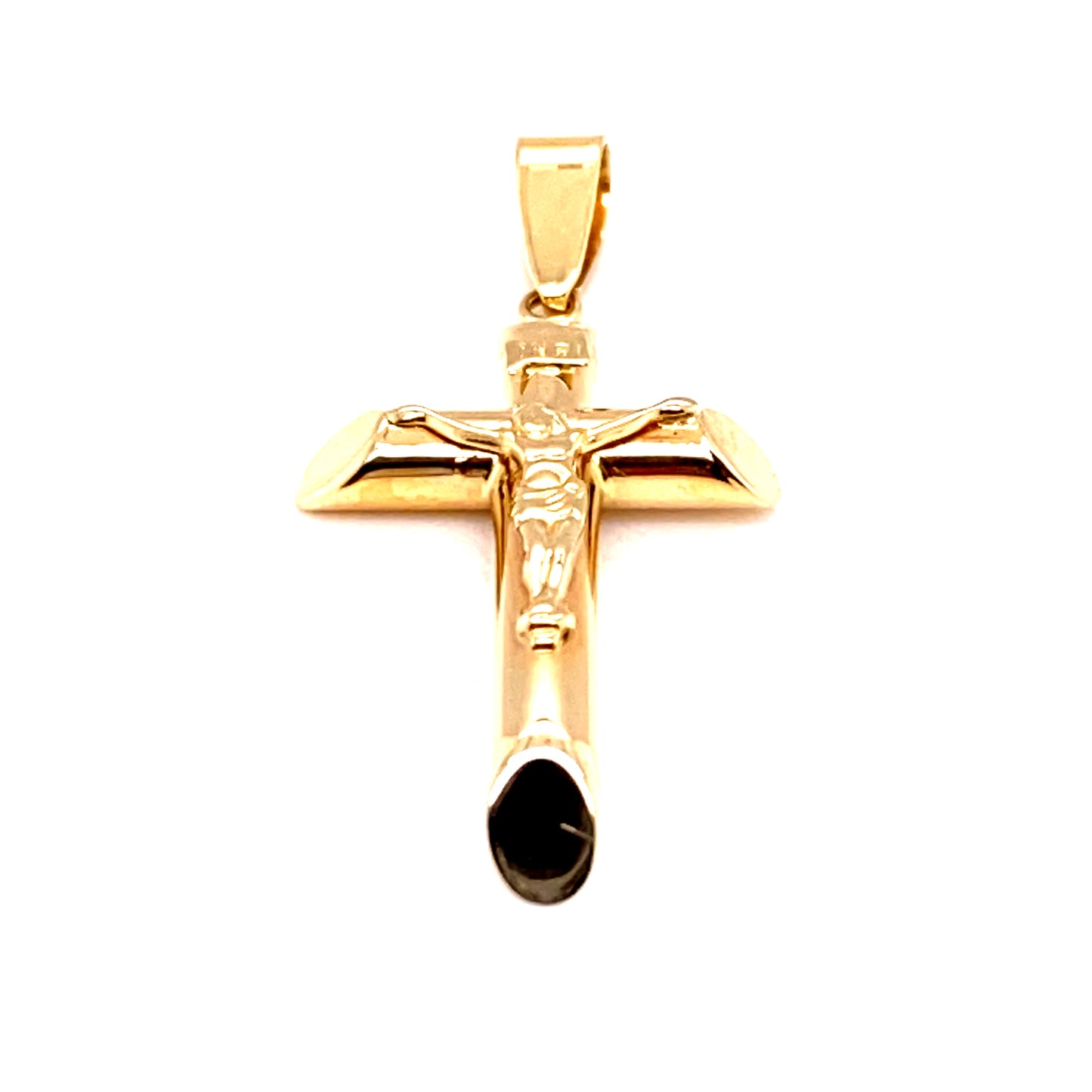 Anhänger 585/-Gelbgold Kreuz