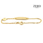 Kinderarmband ID 585/- Gelbgold Gravur