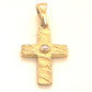 Anhänger 585/-Gelbgold Kreuz