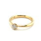 Ring 750/-Gelbgold Brillant