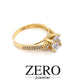 Ring 585/-Gelbgold Zirkonia