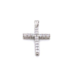 Kreuz Anhänger 925/-Silber