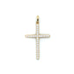 Anhänger 585/-Gelbgold Kreuz