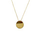 Kette 585/-Gold mit Gravurplatte