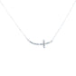 Kette 925/-Silber mit Kreuz