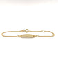Kinder ID-Armband 585/-Gelbgold Gravur