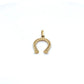 Anhänger 585/-Gelbgold Hufeisen