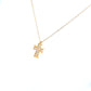 Kette 750/-Gelbgold Kreuz mit Brillanten