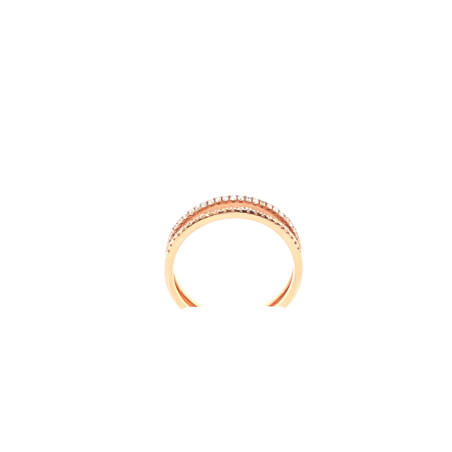 Ring 585/-Rotgold Brillanten
