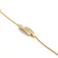 Kinder ID-Armband 585/-Gelbgold Gravur