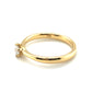Ring 750/-Gelbgold Brillant