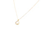 Kette 585/-Gelbgold Herz mit Brillanten